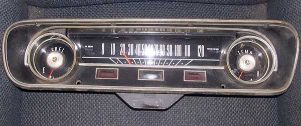 '65 cluster electrical weirdness - Vintage Mustang Forums